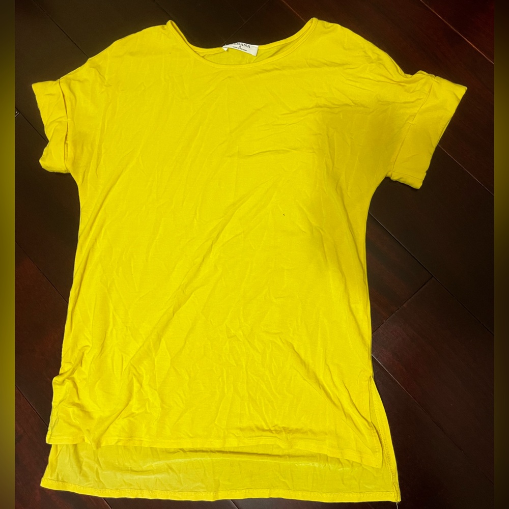Zenana Yellow Shirt
